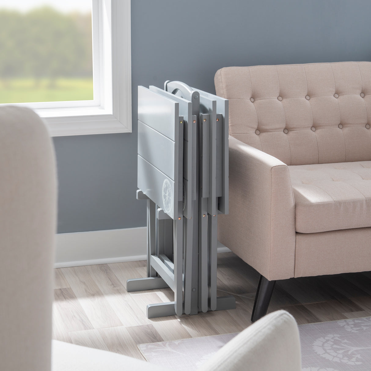 Compass Tray Table Set