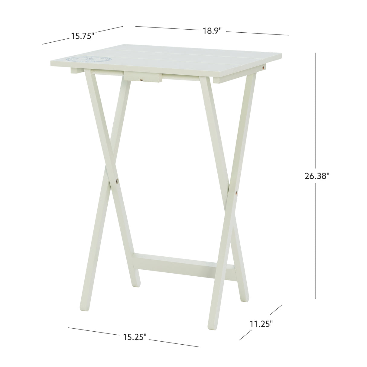 Compass Tray Table Set