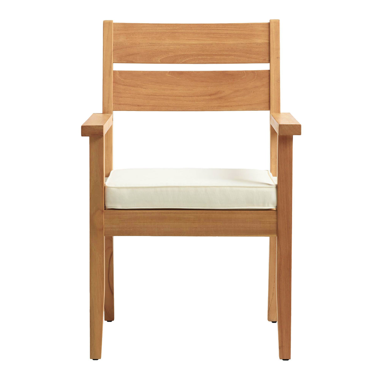 Cannon Teak Dining Armchair With Seat Cushion