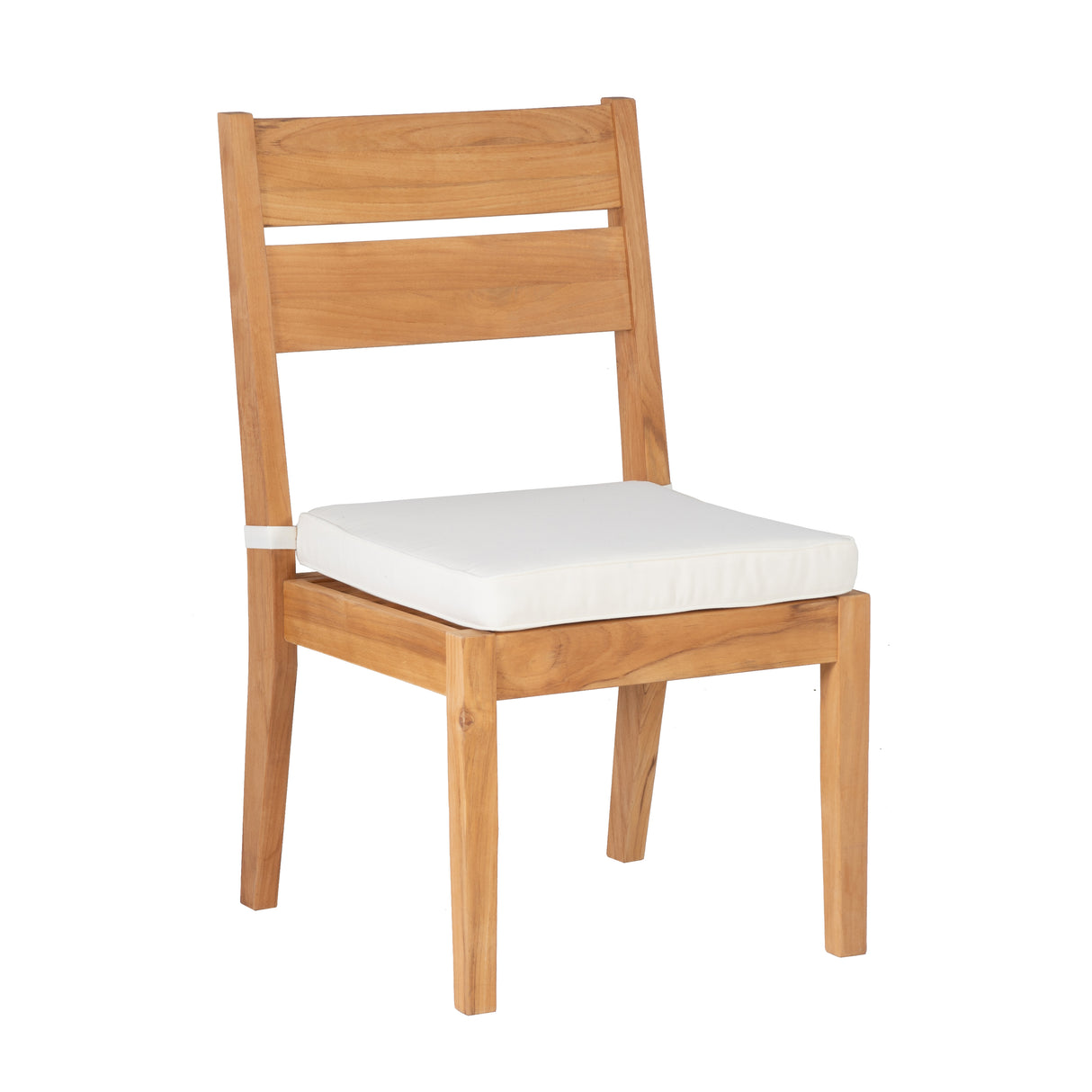 Cannon Teak Dining Chair with Cushion (Set of 2)