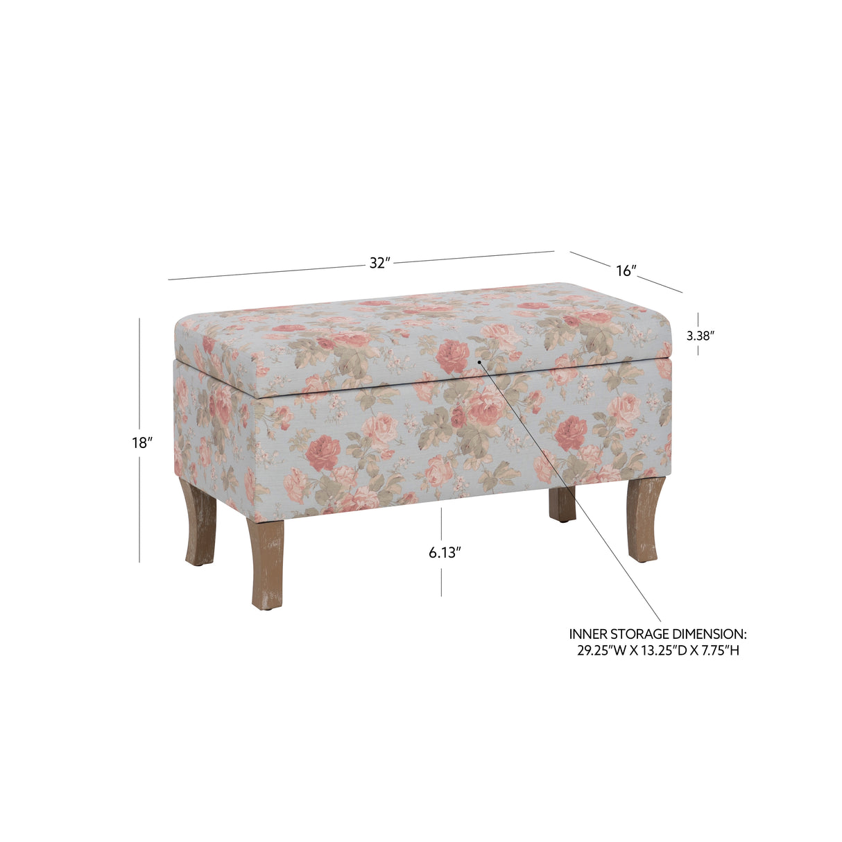 Stephanie Storage Bench