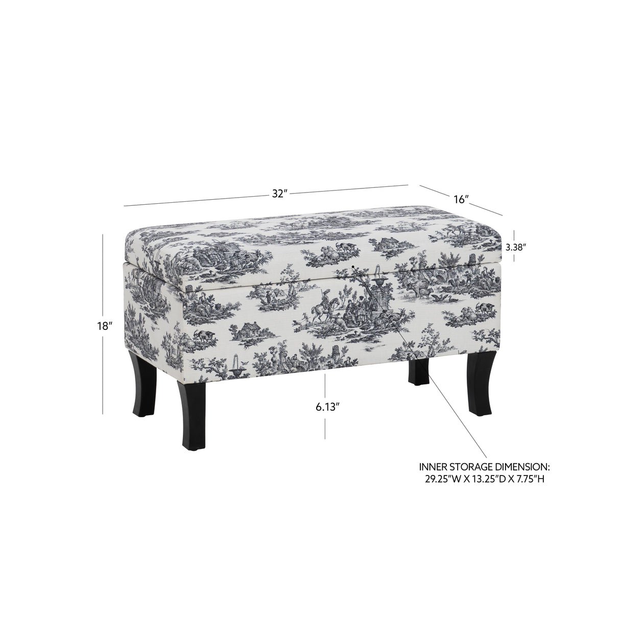 Stephanie Storage Bench