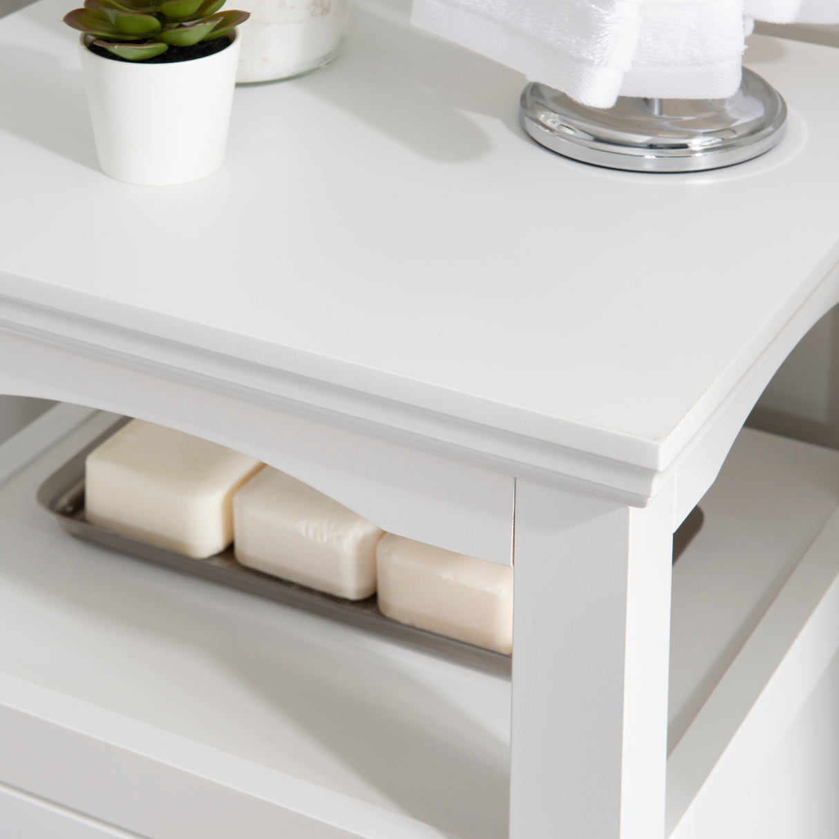 Scarsdale White Demi Cabinet