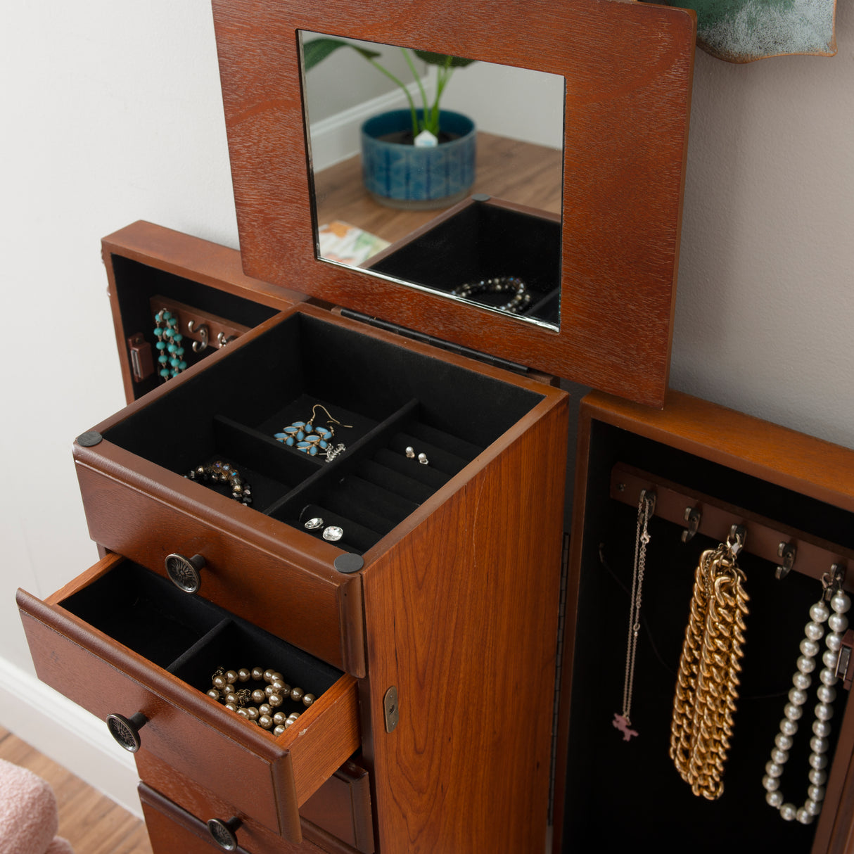 Ollie Jewelry Armoire