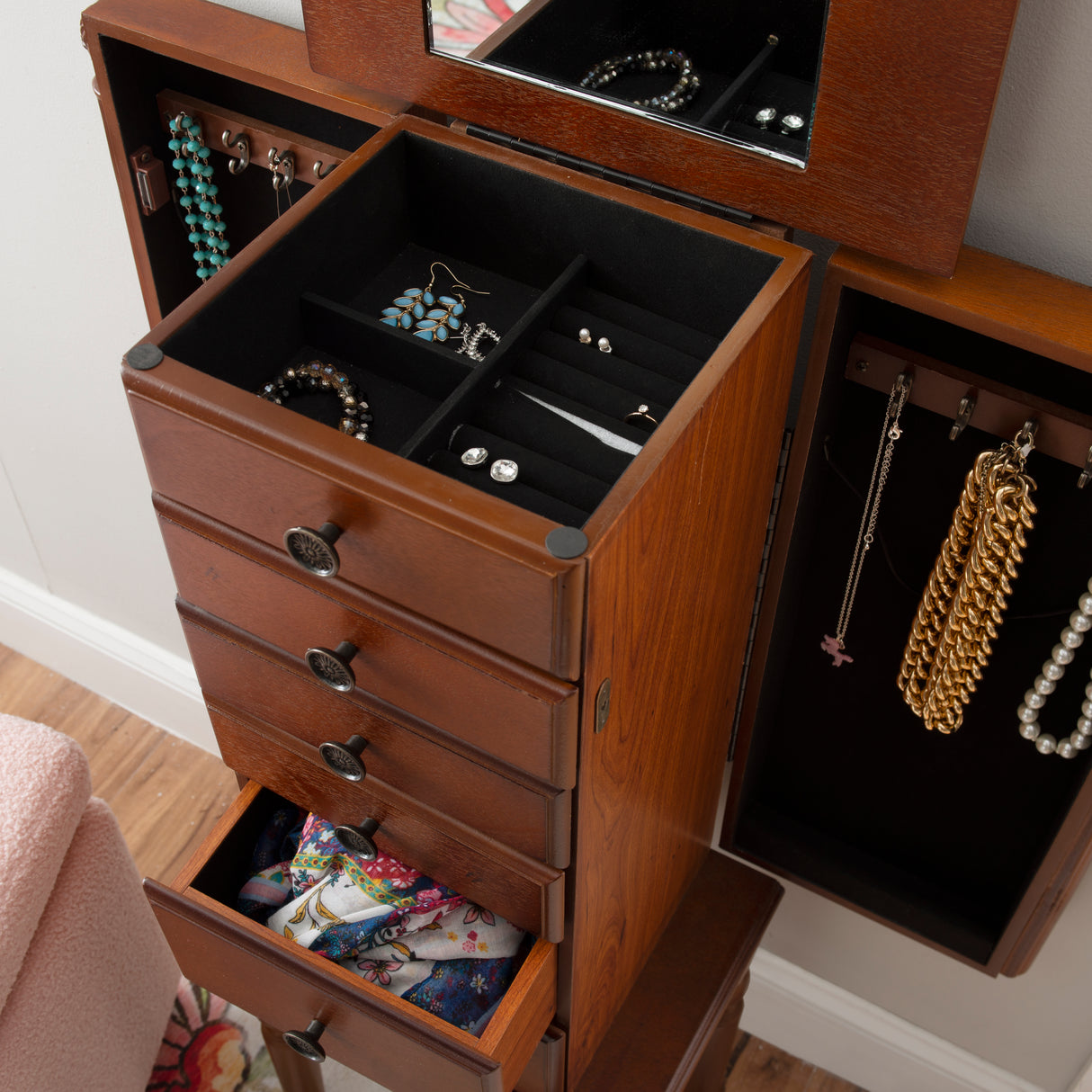 Ollie Jewelry Armoire