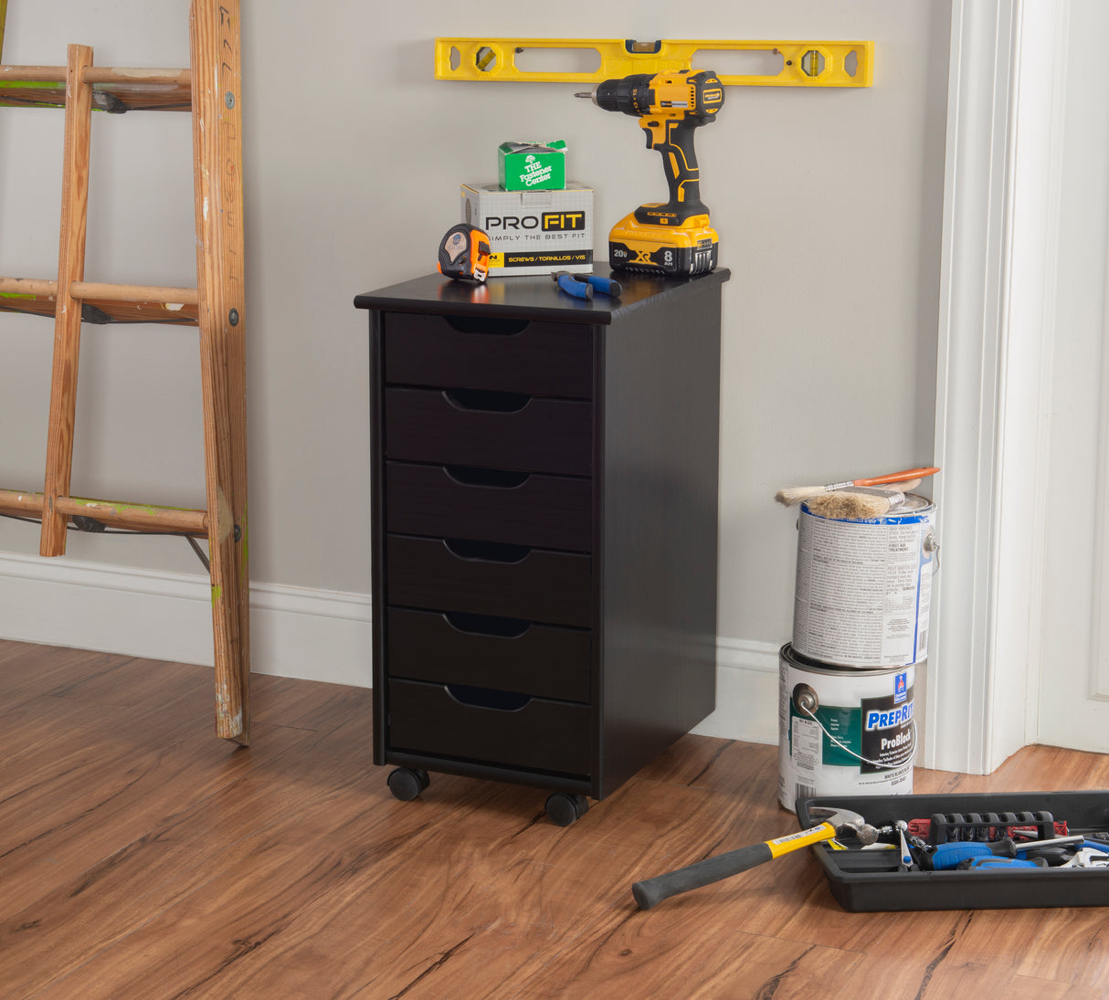 Rudy Rolling Storage Cart