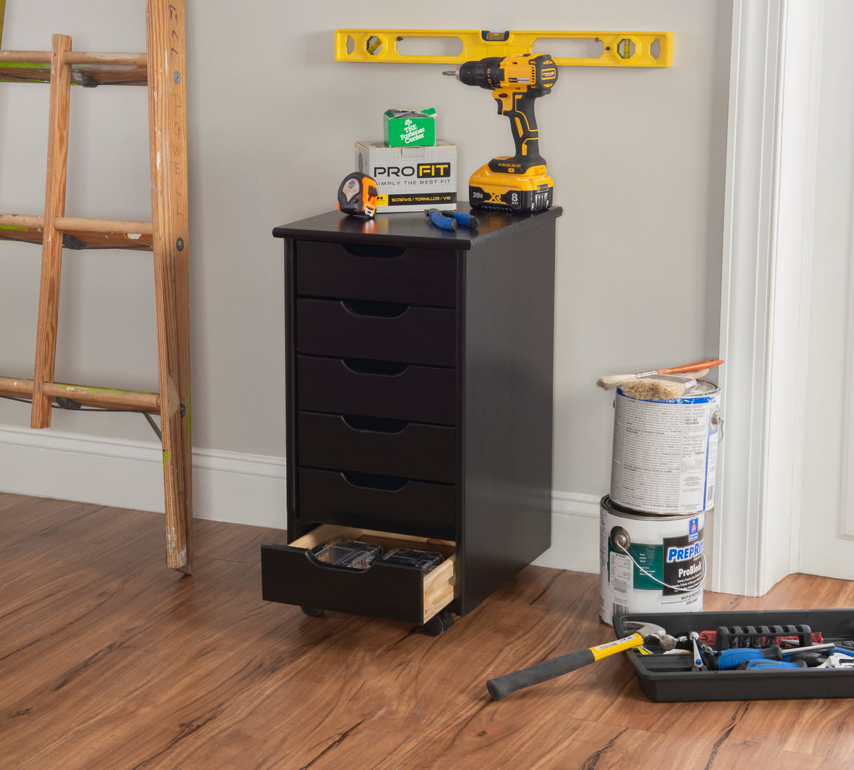 Rudy Rolling Storage Cart