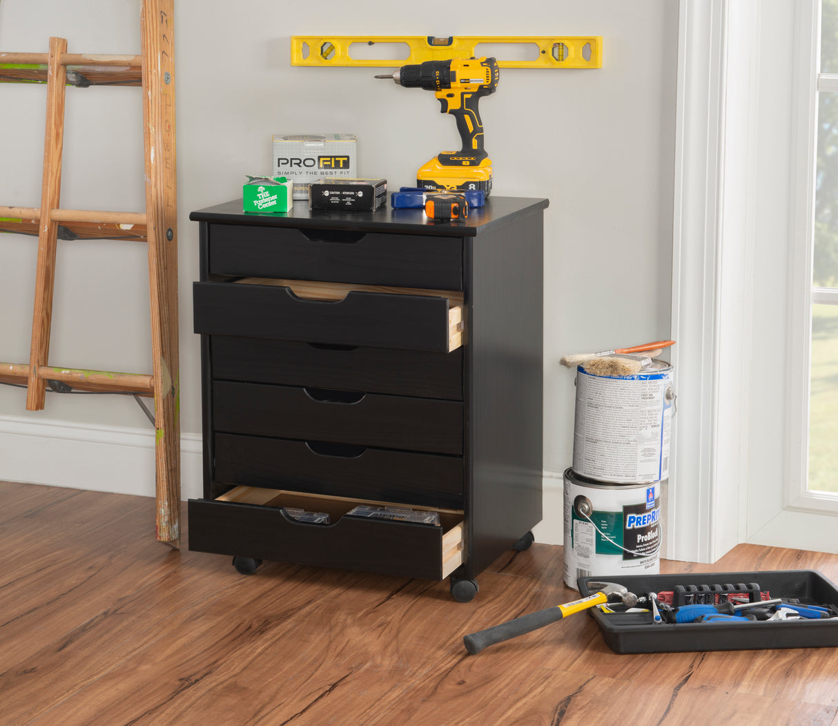 Rudy Rolling Storage Cart