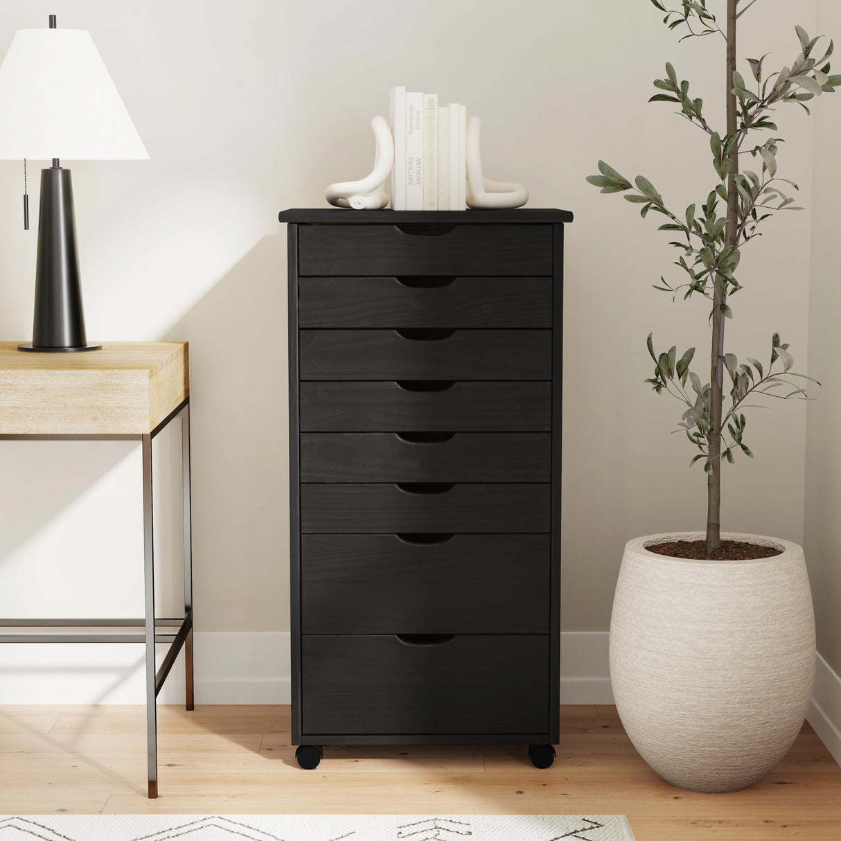 Rudy Rolling Storage Cart