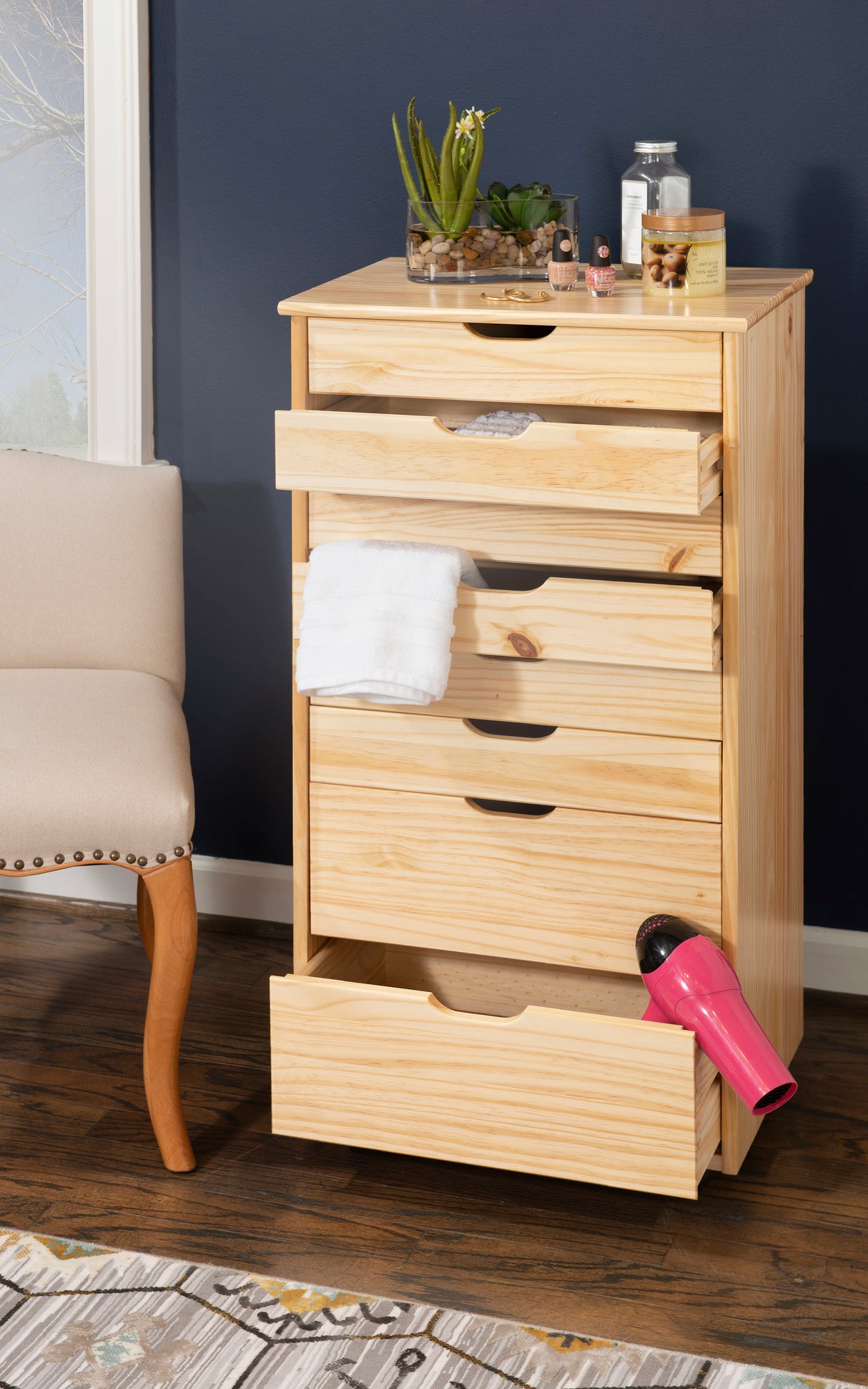 Rudy Rolling Storage Cart