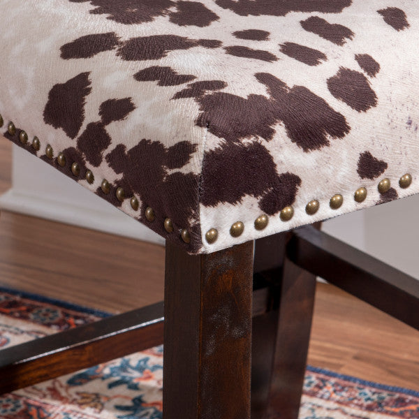 Corey Cow Print Stool