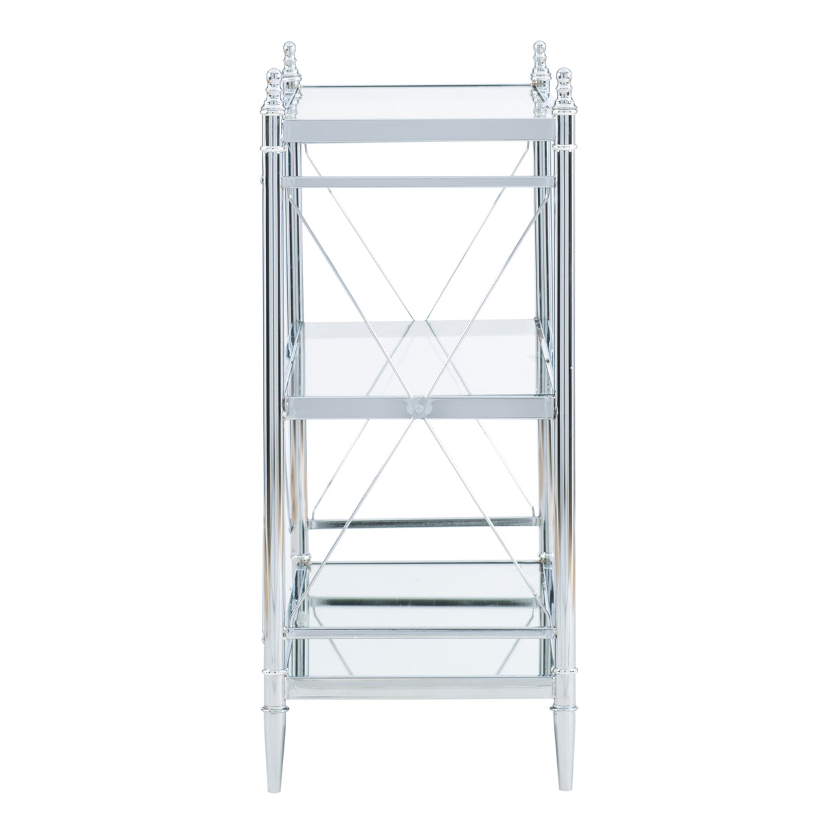 Empire Chrome 3 Tiered Shelf