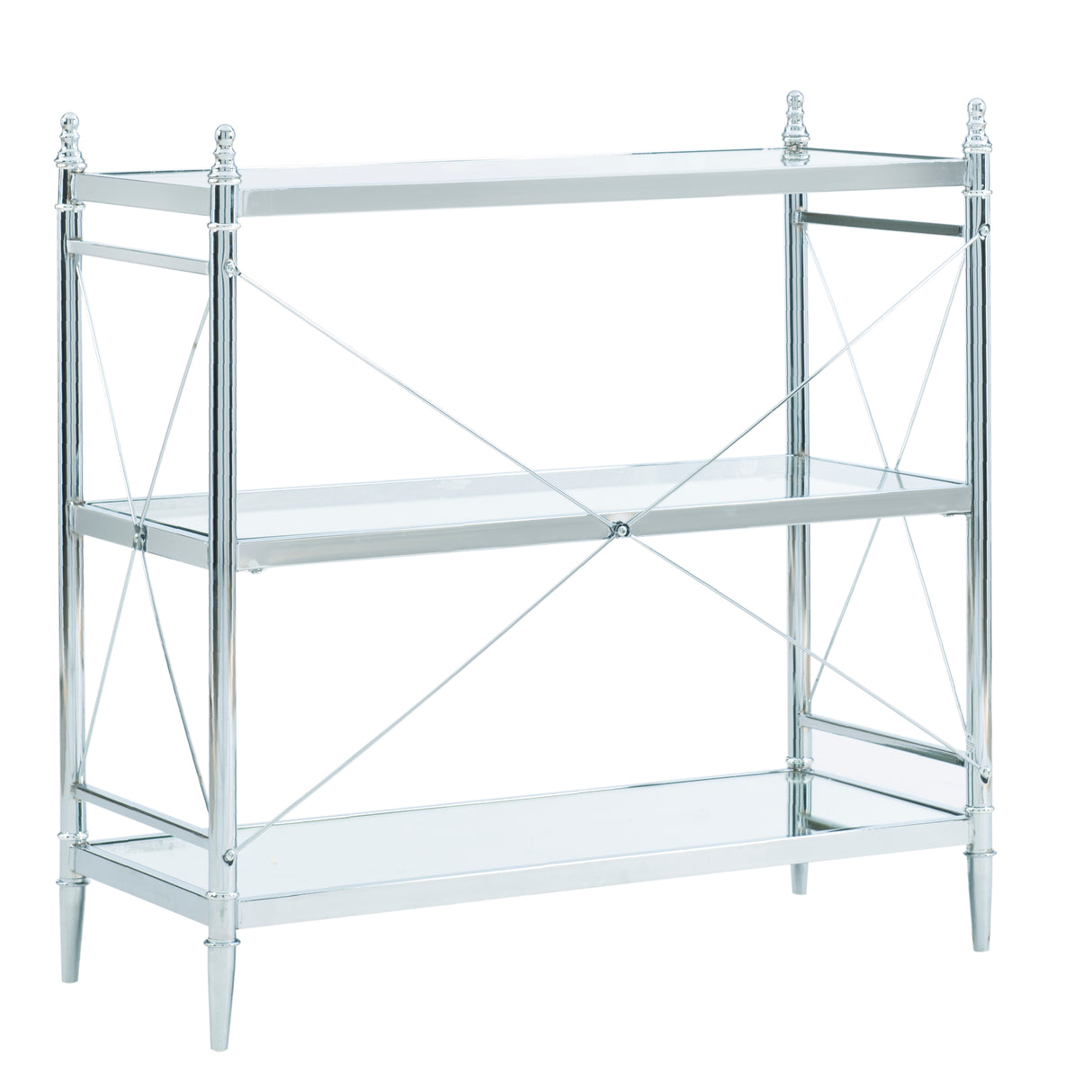Empire Chrome 3 Tiered Shelf