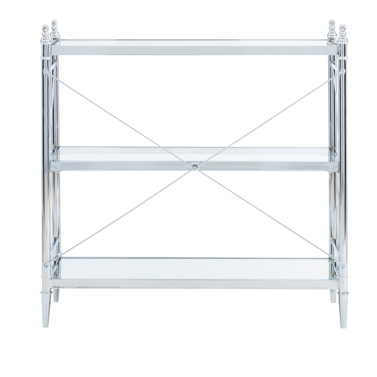 Empire Chrome 3 Tiered Shelf