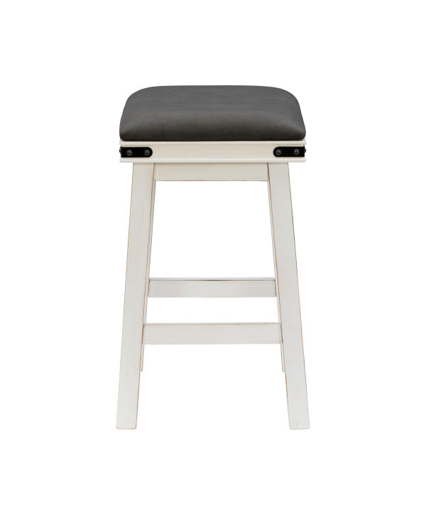 Milligan White Stool