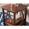 Titian Brown End Table