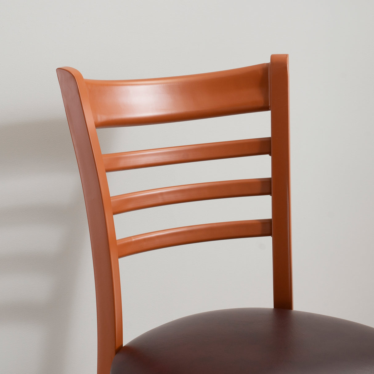 Kara Vinyl Metal Side Chairs (Set of 2)