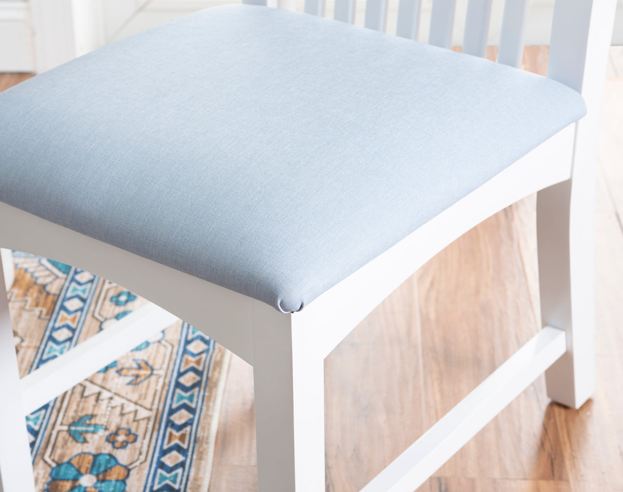 Andy Black Upholstered Chair (Set of 2)