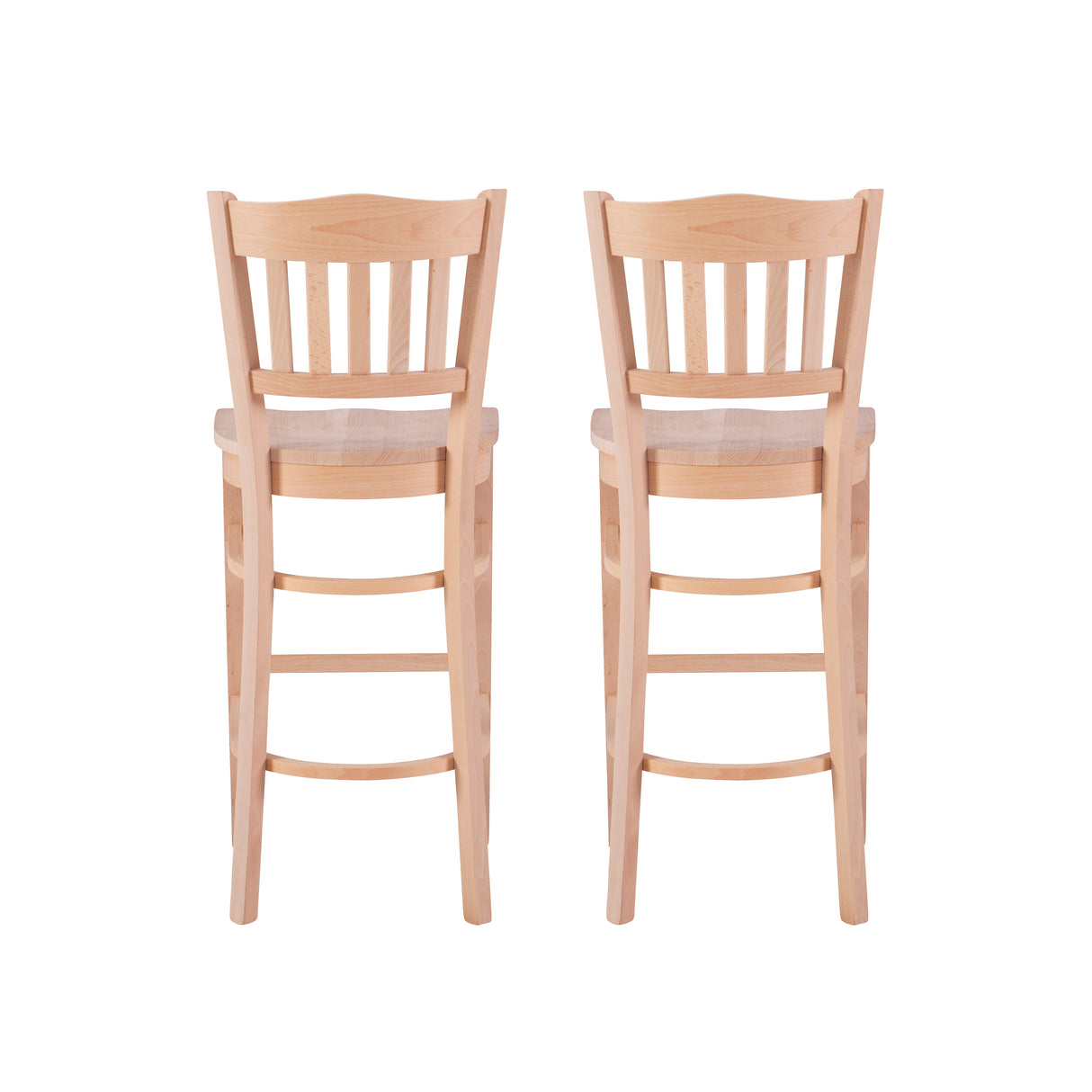 Minetta Bar Stools Unfinished (Set of 2)