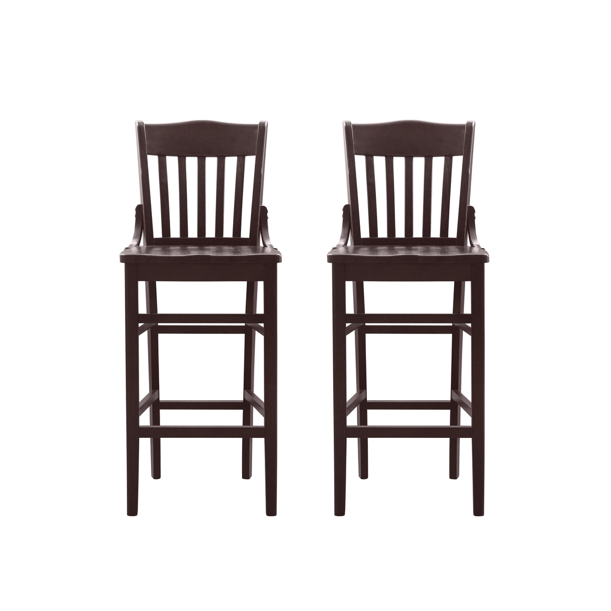 Jericho Brown Bar Stools (Set of 2)