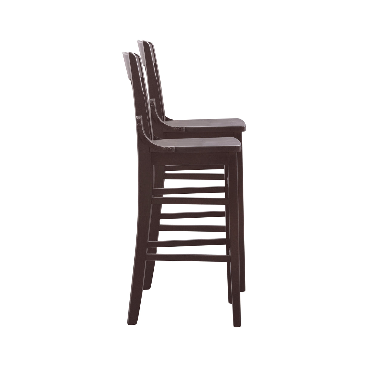 Jericho Brown Bar Stools (Set of 2)