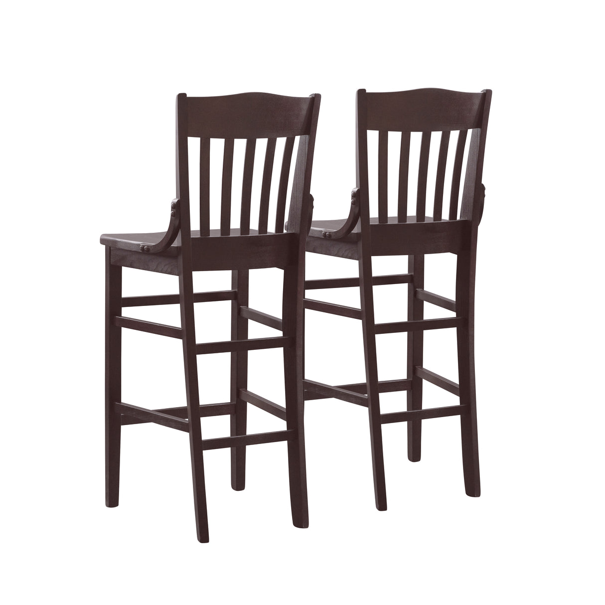 Jericho Brown Bar Stools (Set of 2)