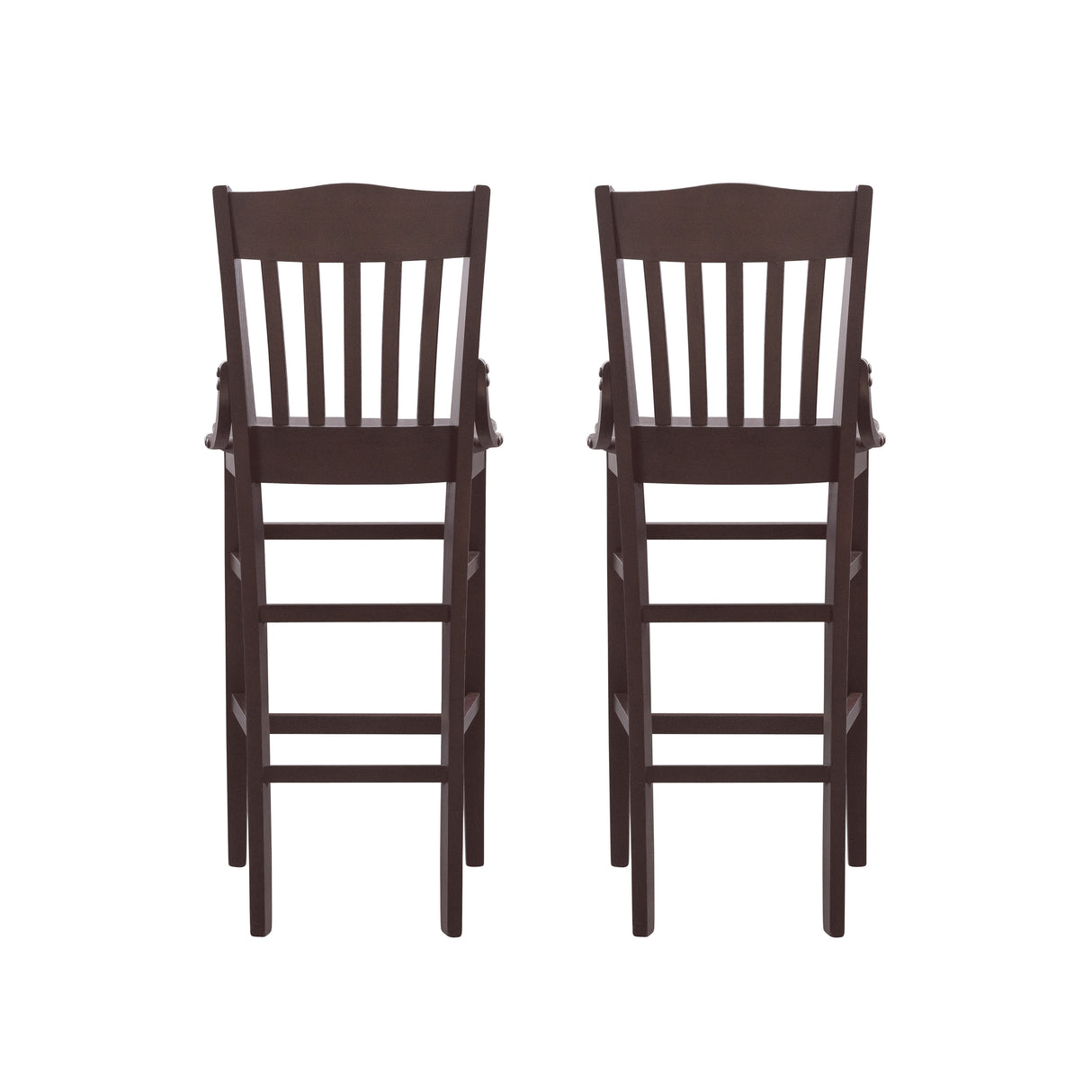 Jericho Brown Bar Stools (Set of 2)