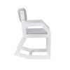 Atlas 2 Position Sled Base Chair White