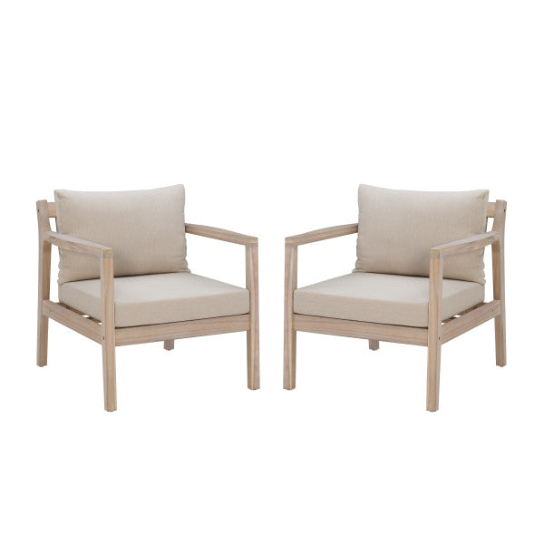 Svana Beige or Navy Side Chair (Set of 2)