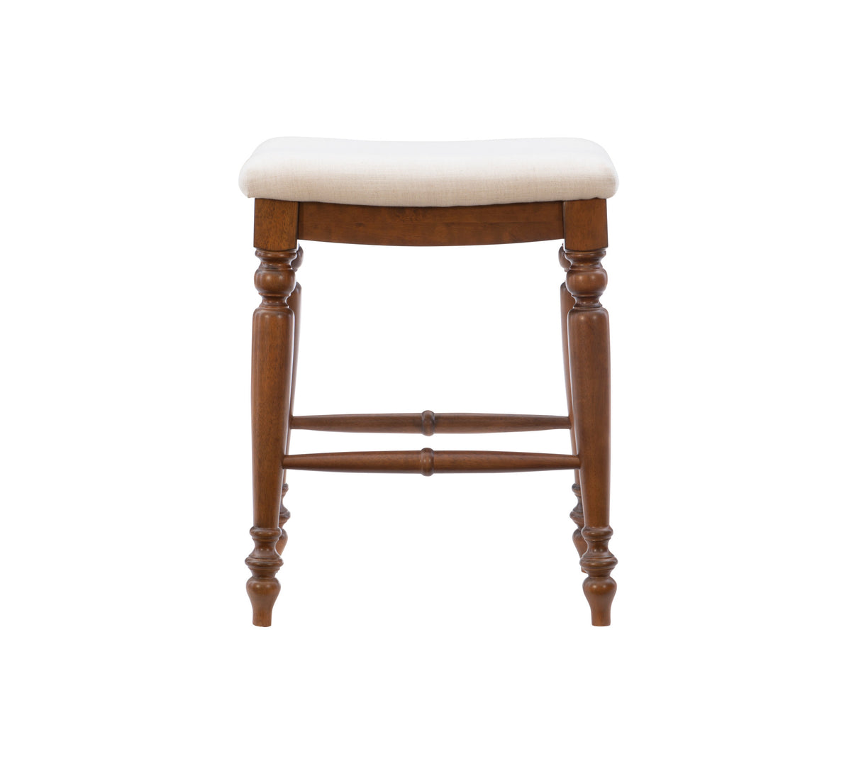 Marino Antique Backless Bar or Counter Stool
