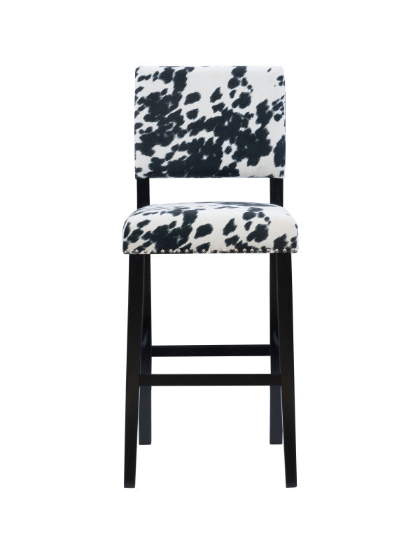 Corey Cow Print Stool