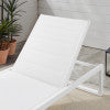 Alora Aluminum Chaise Lounge