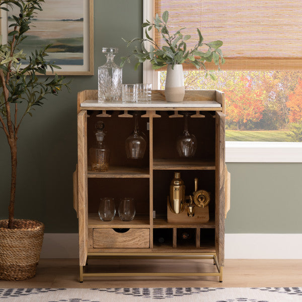 Raphael Cane Bar Cabinet