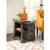Mission Gray Side Table