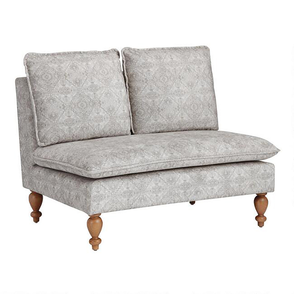 Rae Settee- Bijan Oyster