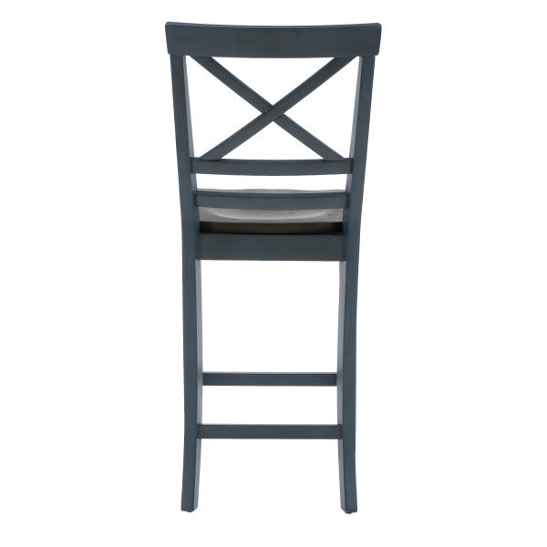 Laurel Blue Counter Stools (Set of 2)