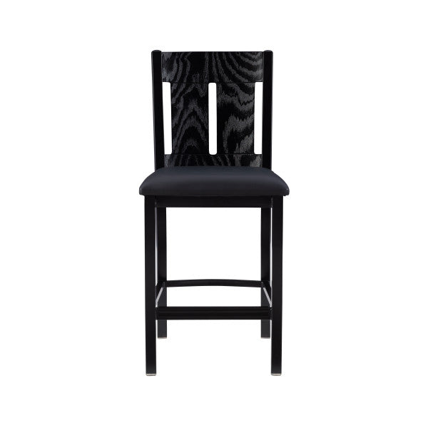 Cleo Black Counter Stool