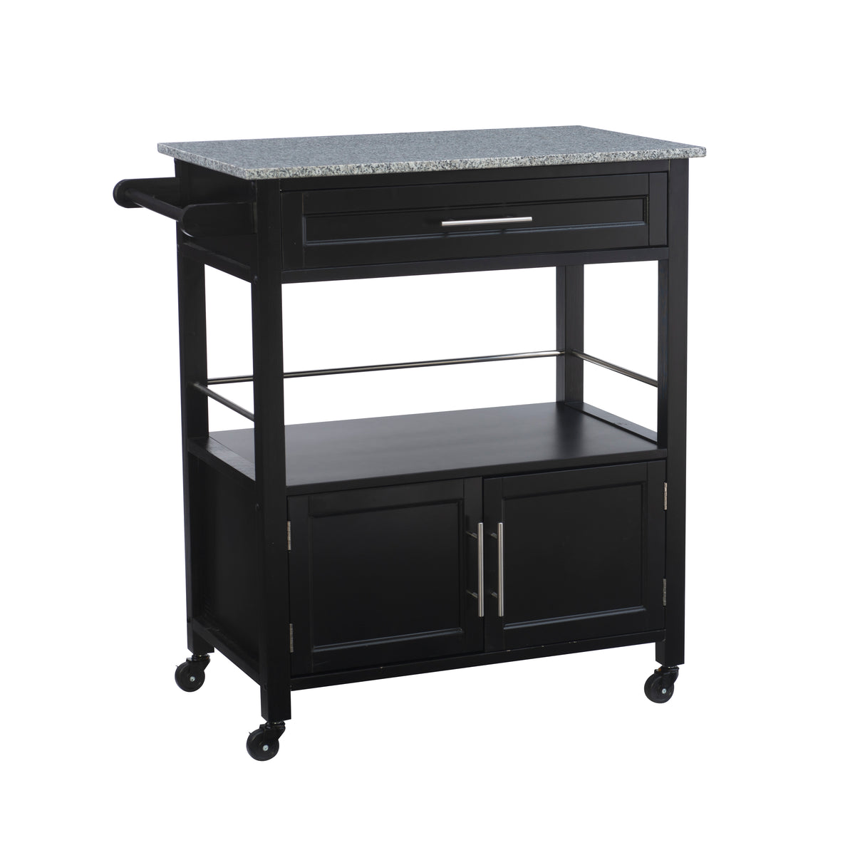 Cameron Kitchen Cart Granite Top