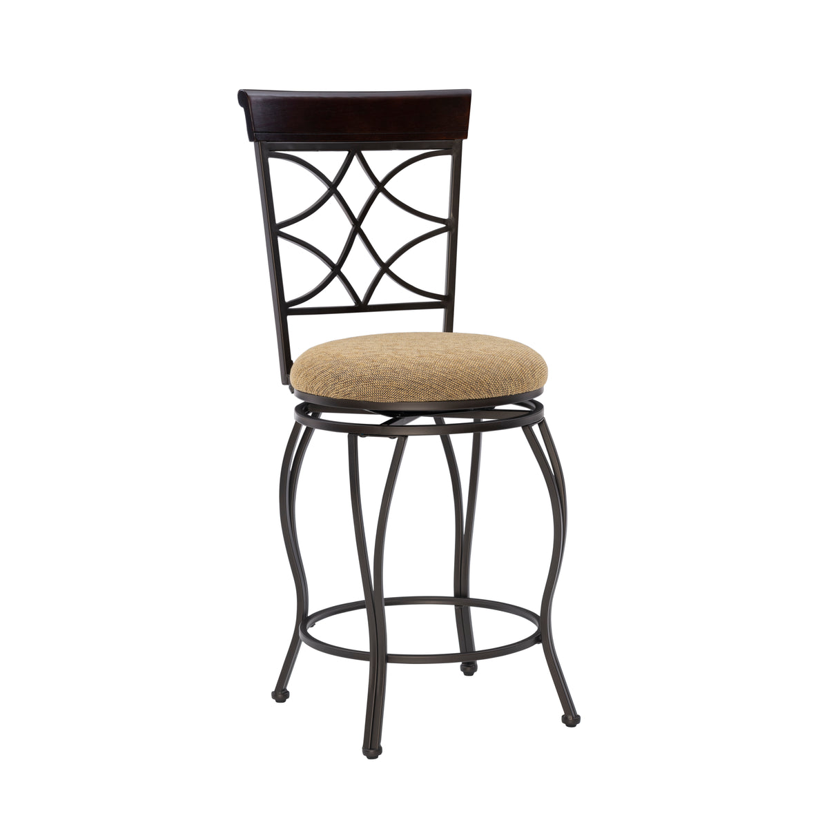 Curves Metal Counter Stool