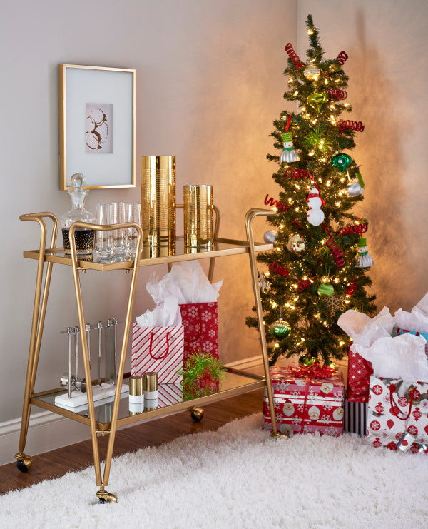 Ellie Metal Bar Cart