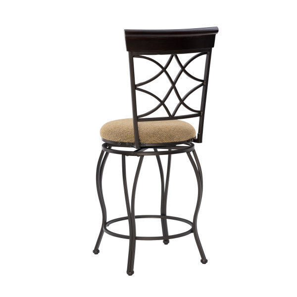 Curves Metal Counter Stool