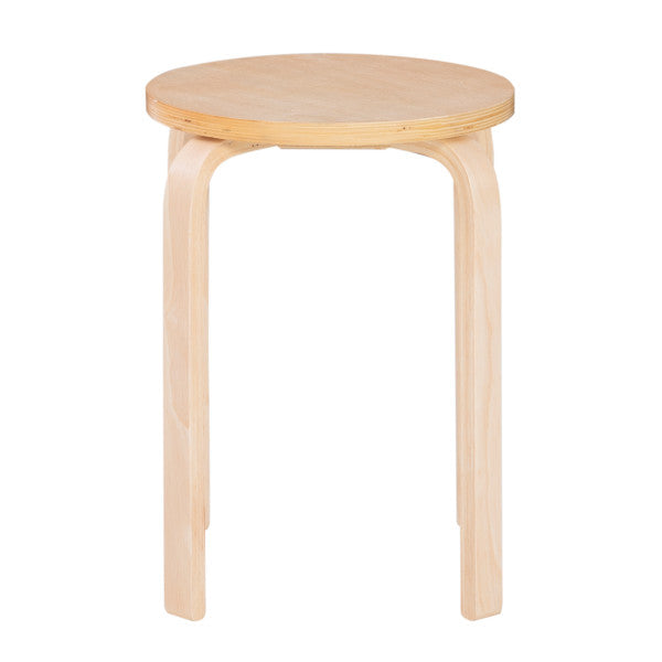 Polly Natural Stacking Stool (Set of 4)