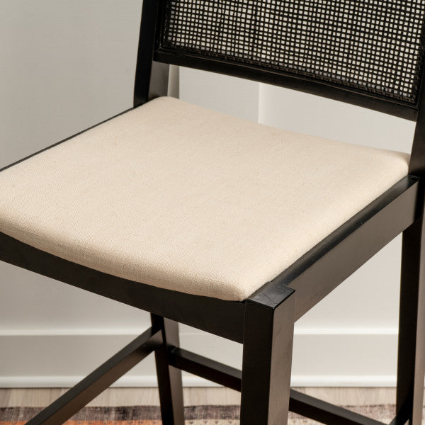 Beaux Cane Stools (Set of 2)