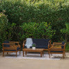 Corolla Navy 4PC Chat Set