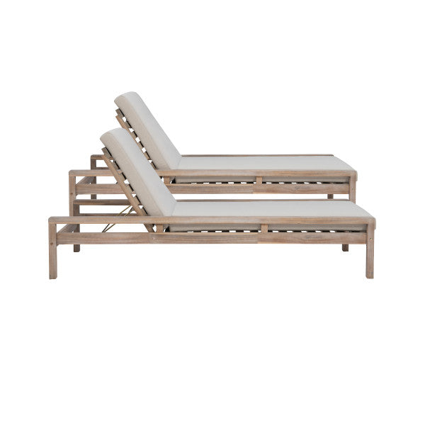 Svana Single or Double Chaise Lounger Set