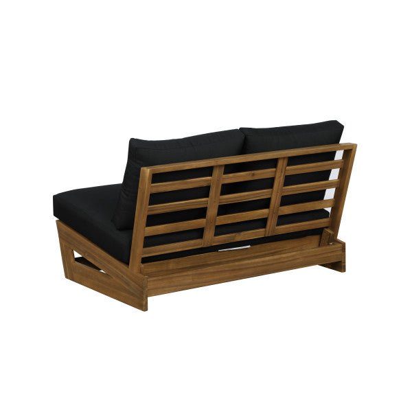 Bluffton Black White or Grey Outdoor Bench