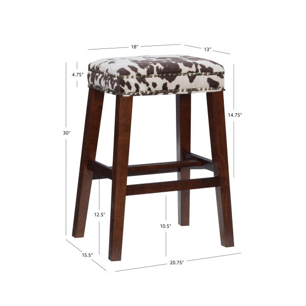 Wyatt Cow Stool