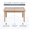 Svana Natural Square Coffee Table