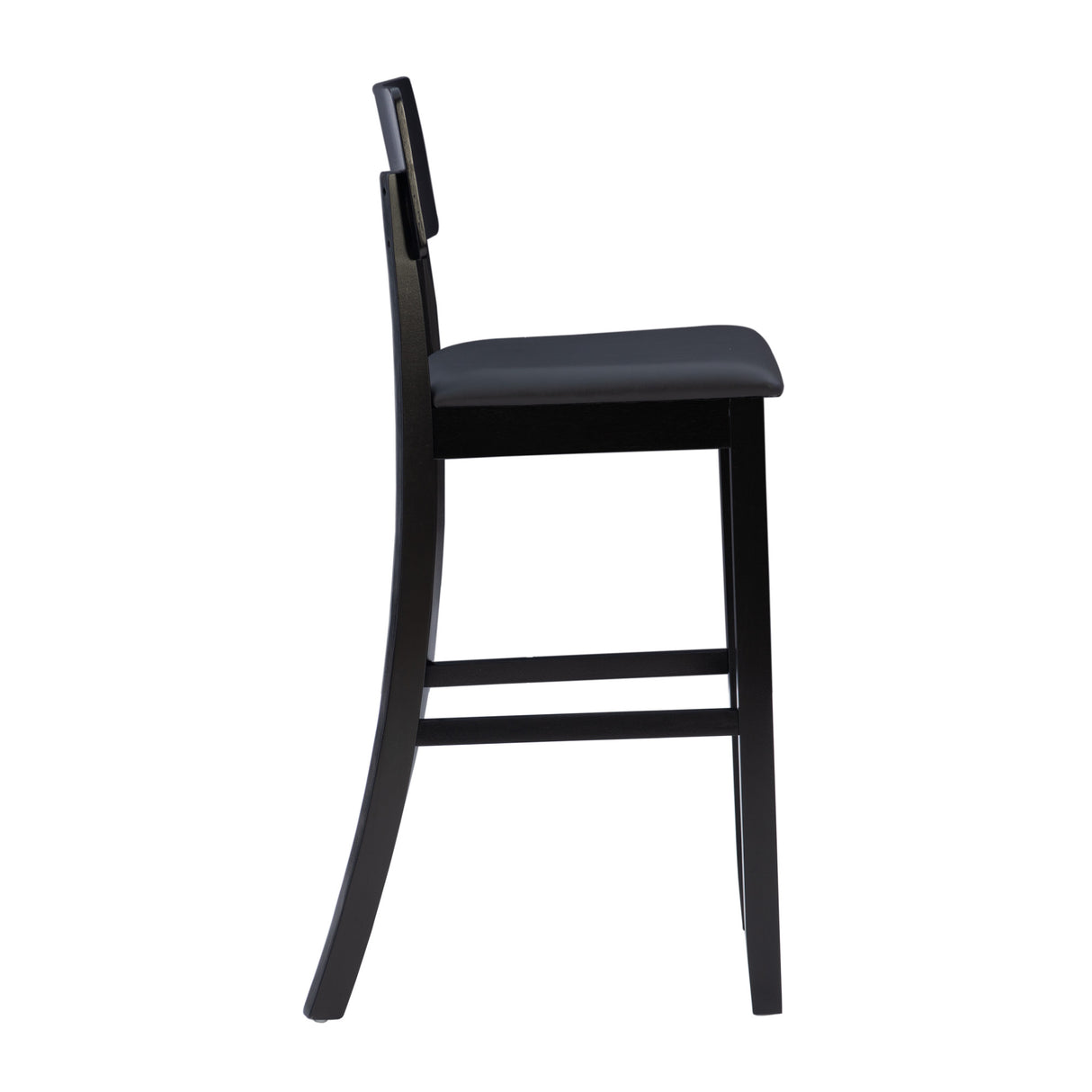 Torino Black Contemporary Stool