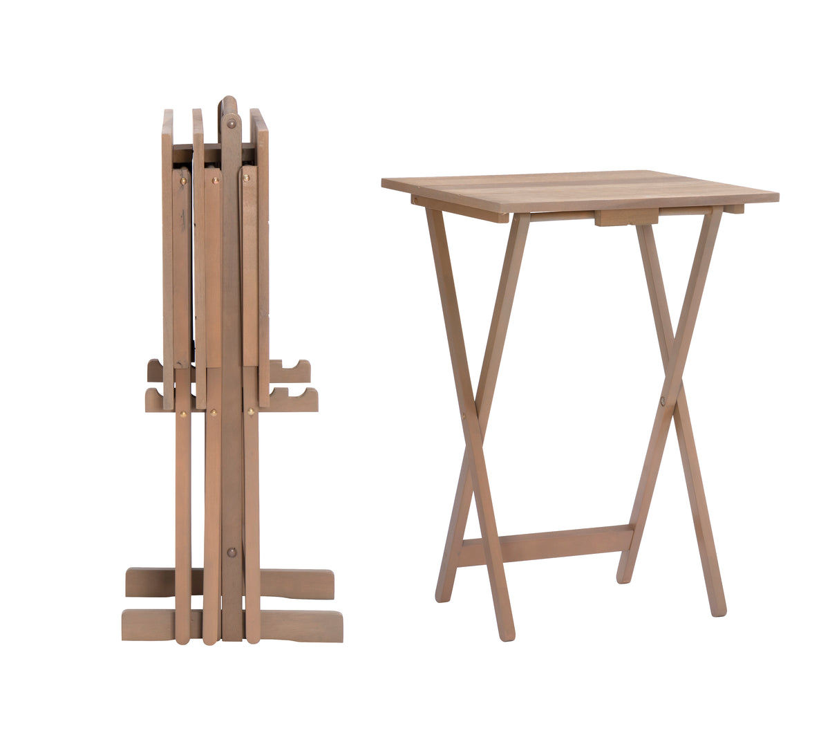 Acacia Tray Table Set
